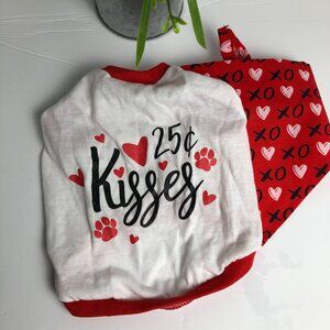 Top Paw XS Pet Tee-Shirt and Bandana